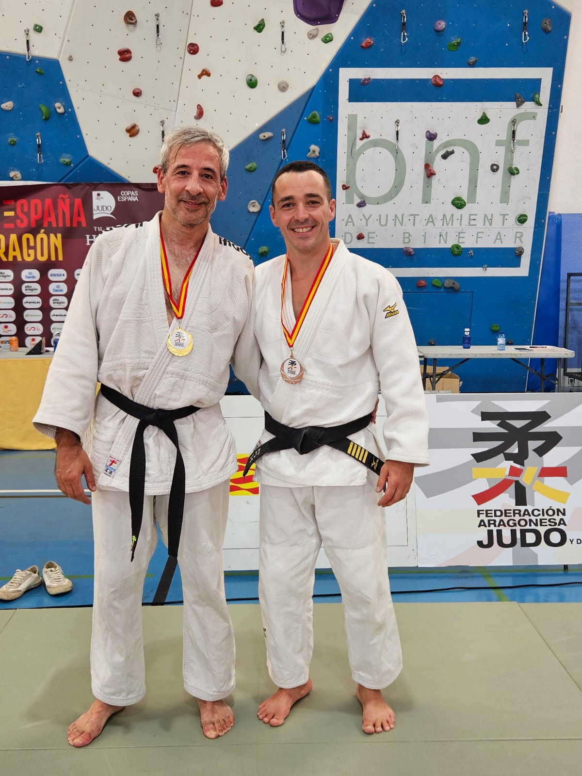 Resultados Navarros en la Supercopa de España de Judo Junior y de Judo Veteranos en Binefar 05-09-26